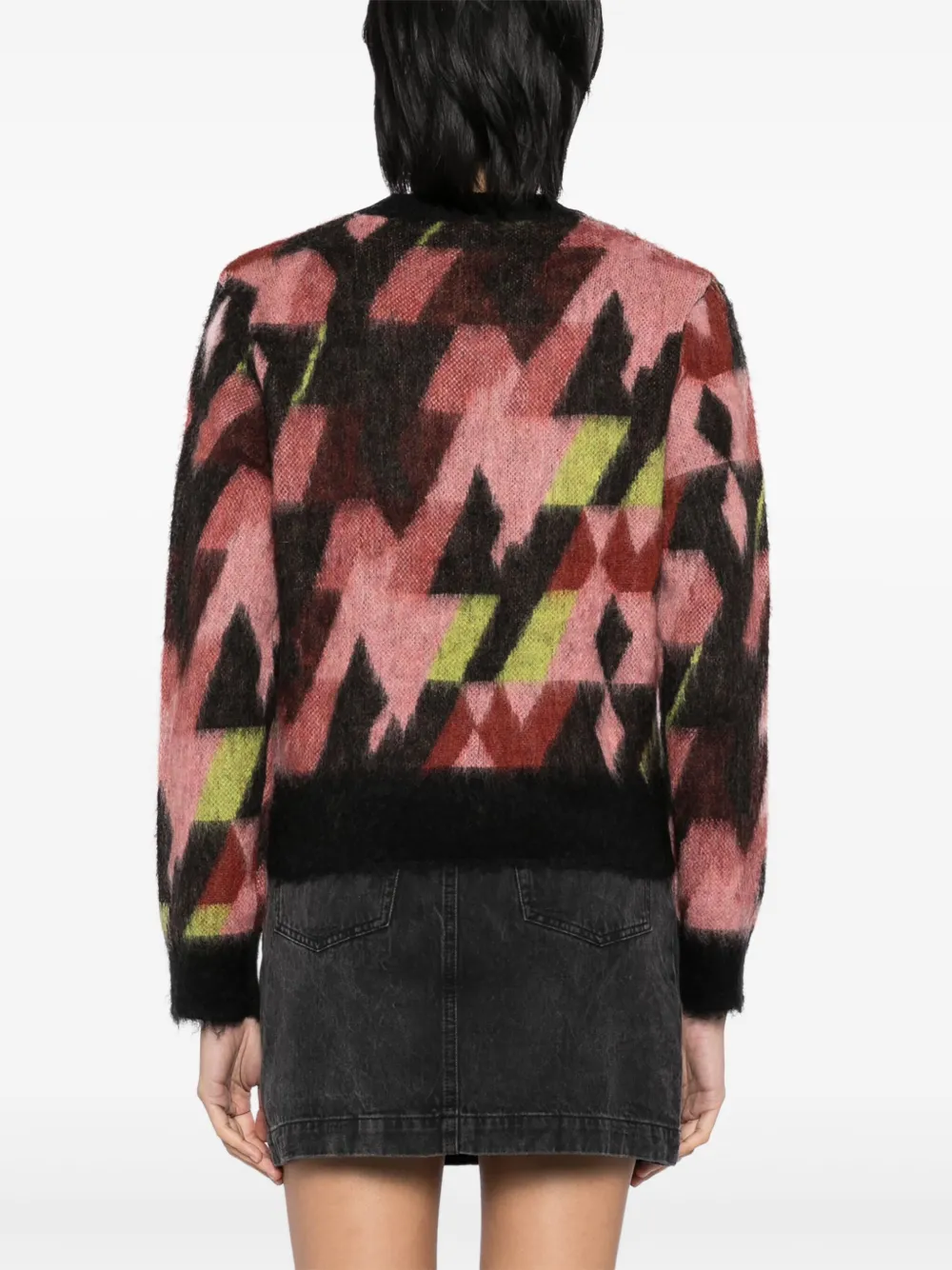 MAISON KITSUNÉ GRAPHIC JACQUARD JUMPER 