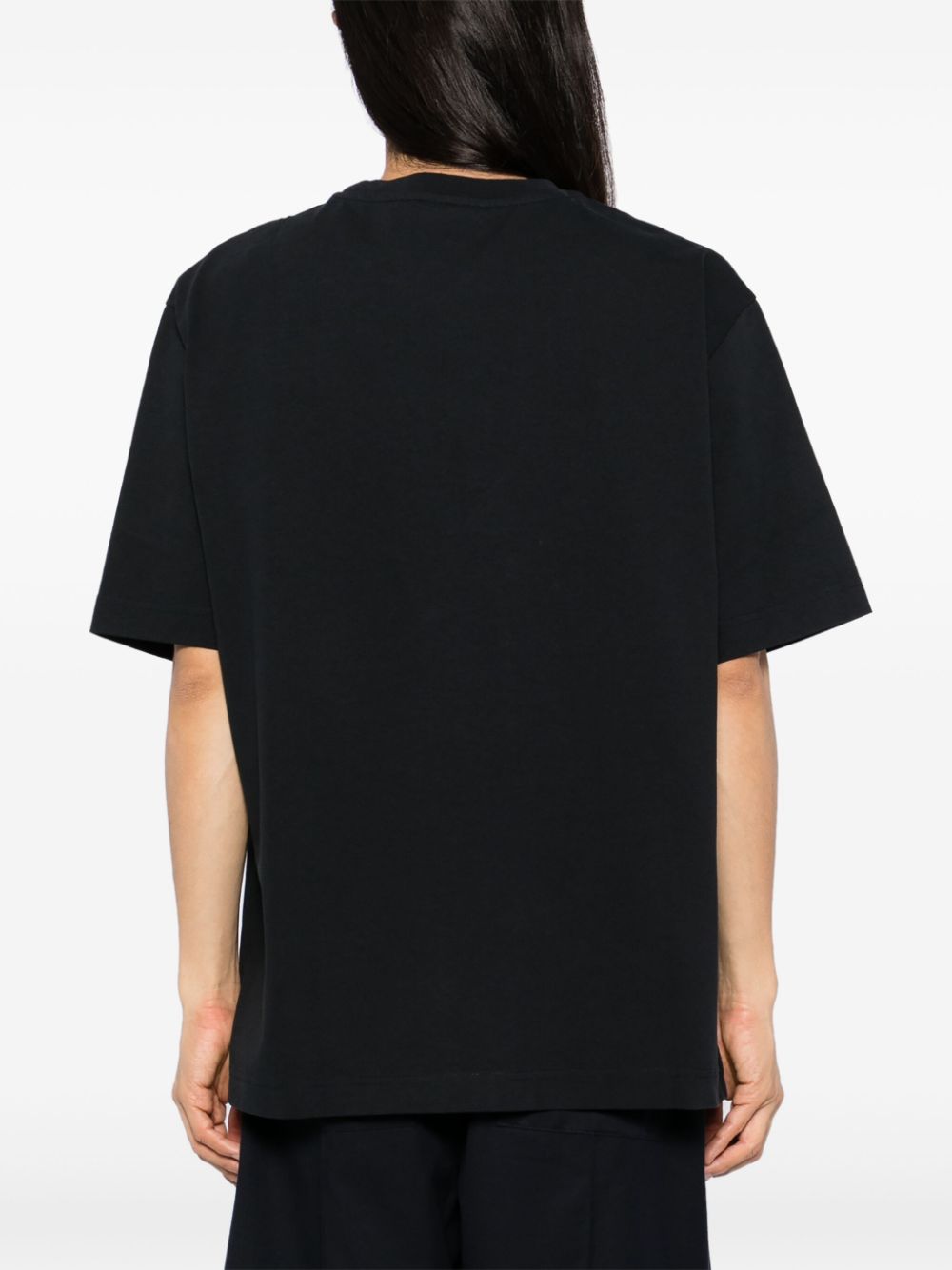 Maison Kitsune waterfall oversize T-shirt Men