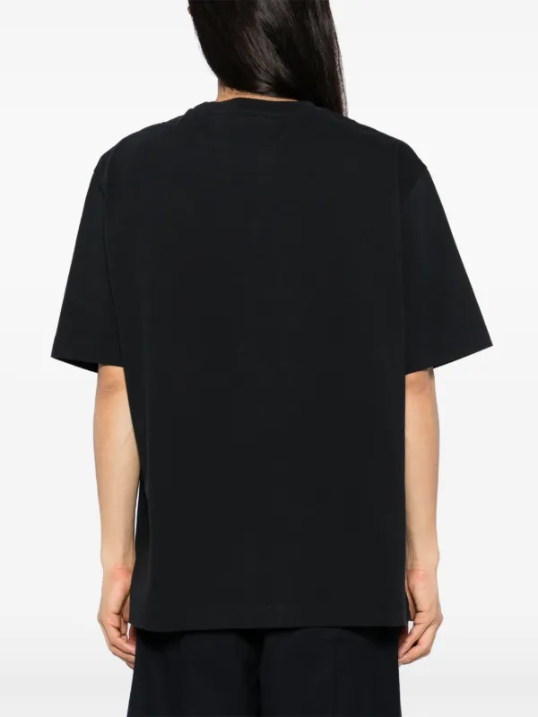 Maison Kitsuné オーバーサイズ Tシャツ | ブラック | FARFETCH JP
