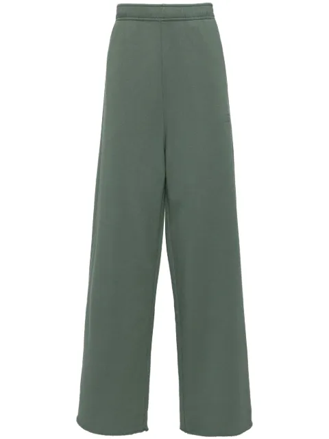 MM6 Maison Margiela embroidered logo wide-leg trousers