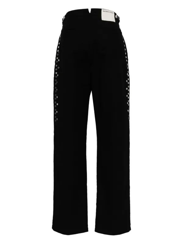 新品 NAMACHEKO KEAN TROUSER スタッズ トラウザー パンツ 新品 NAMACHEKO KEAN TROUSER スタッズ トラウザー パンツ