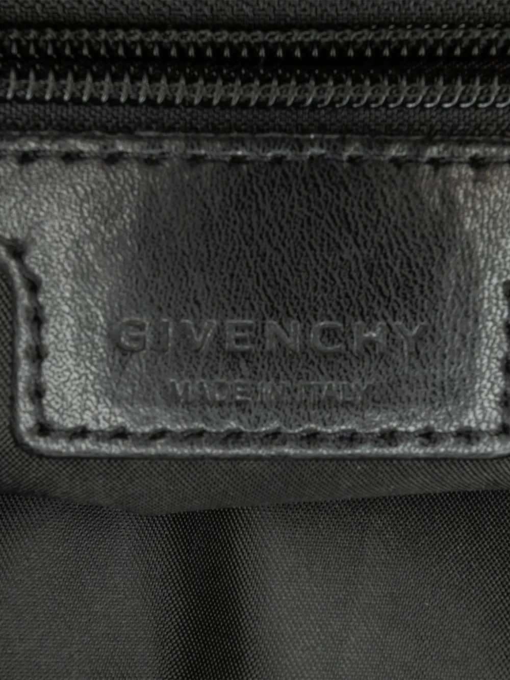 Givenchy Pre Owned 2019 Leather MC3 Drawstring Backpack Black FARFETCH CA