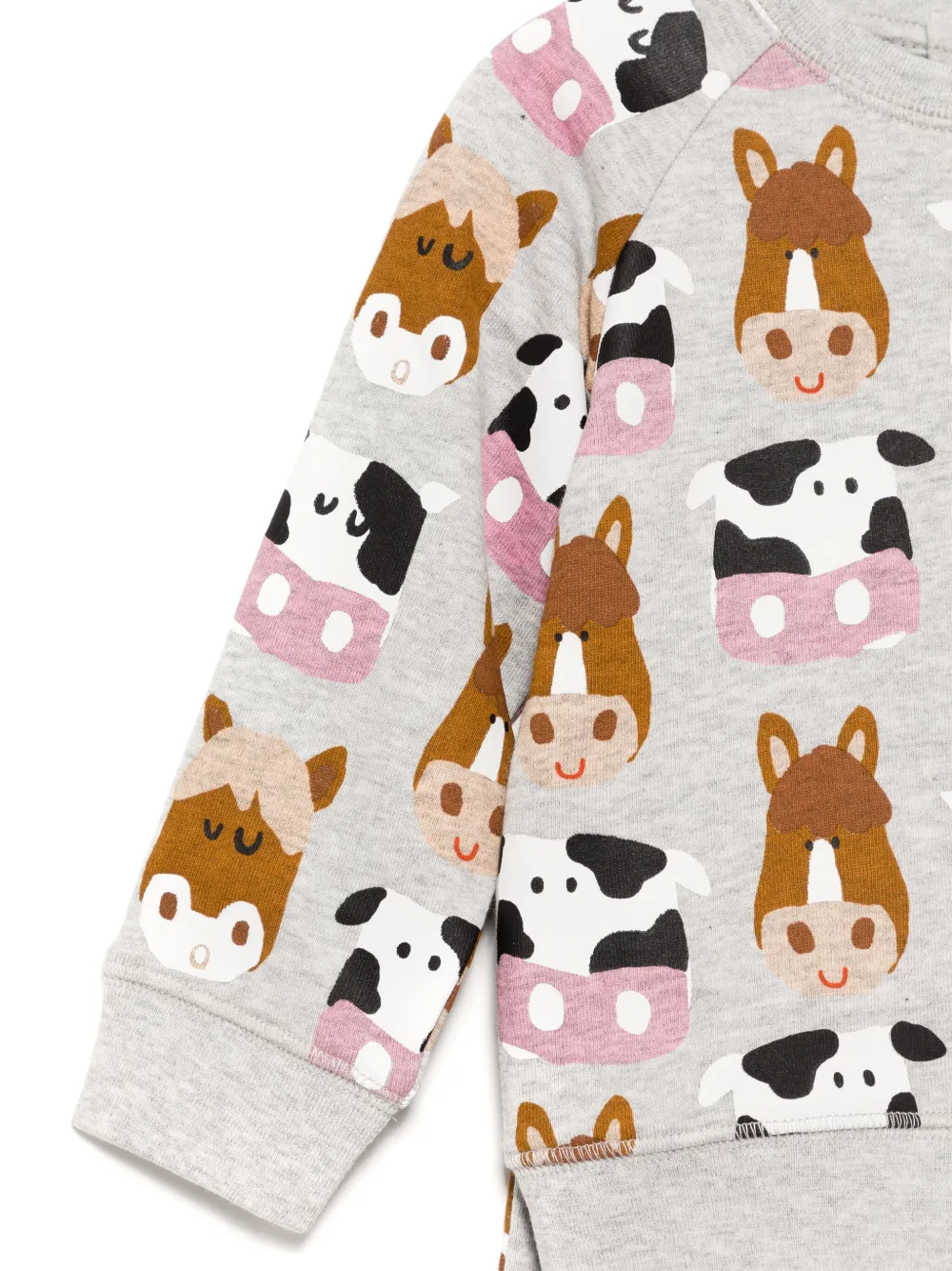 大面积图案印花运动套装