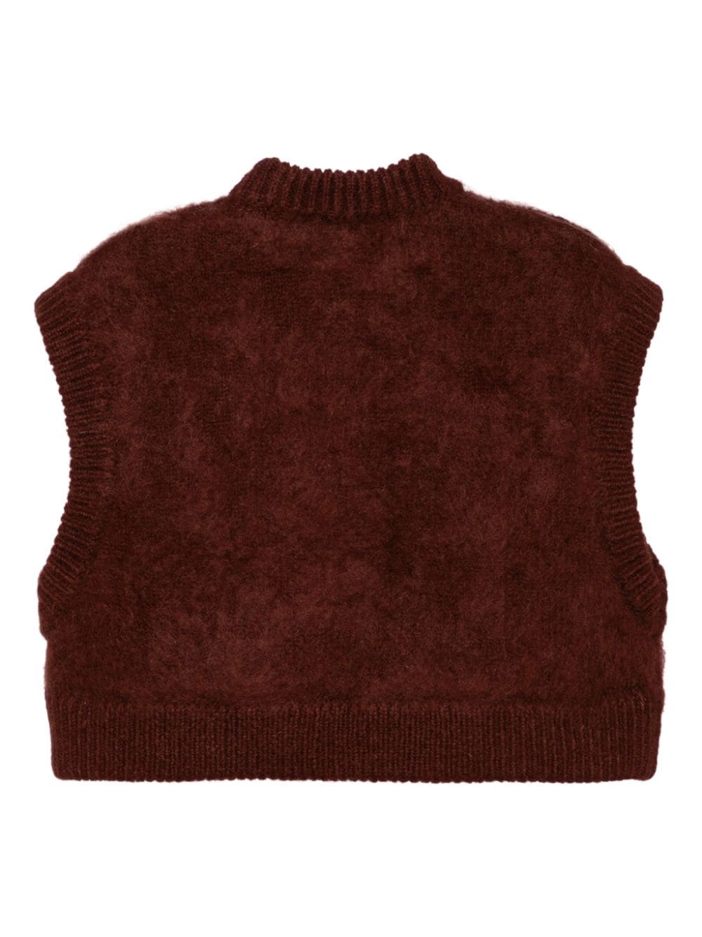 Enföld Cropped top - Bruin