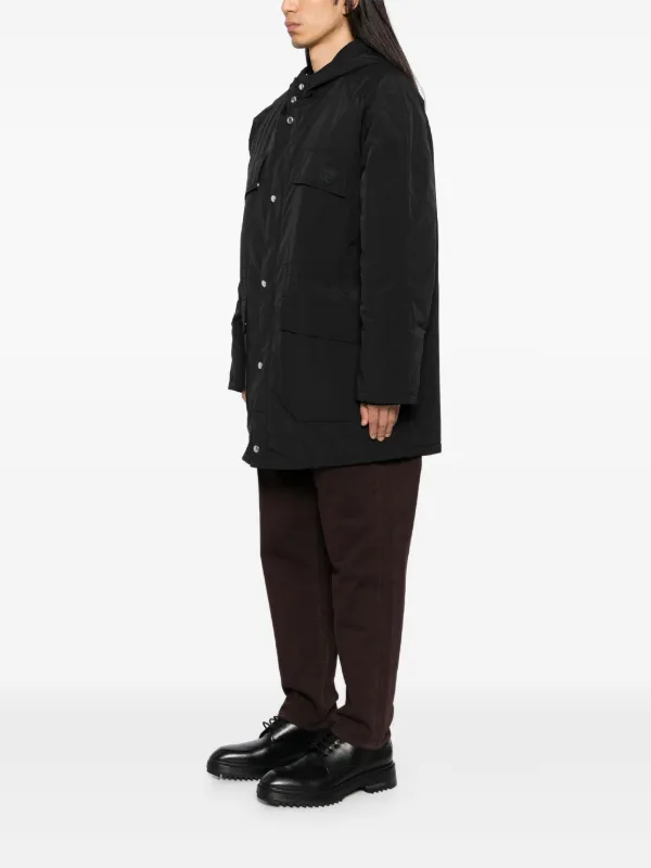 Maison Kitsuné Hooded Parka | Black | FARFETCH BN Maison Kitsuné Hooded Parka | Black | FARFETCH BN
