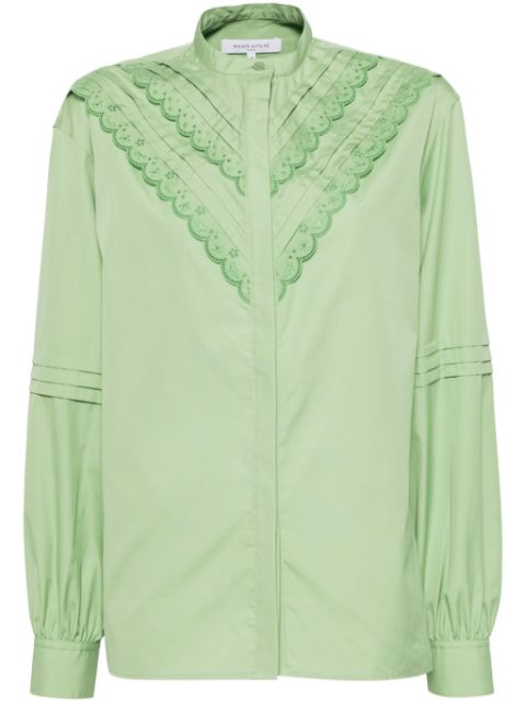 Maison Kitsune craft embroidery blouse Women