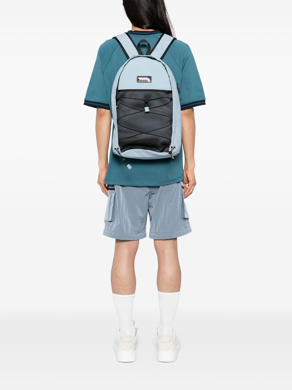 Maison Kitsuné Flash Fox rugzak - Blauw