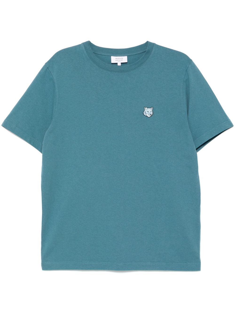 Maison Kitsuné fox head t-shirt - Blue