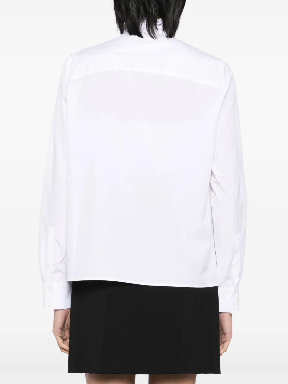 MAISON KITSUNÉ CRAFT EMBROIDERY BLOUSE