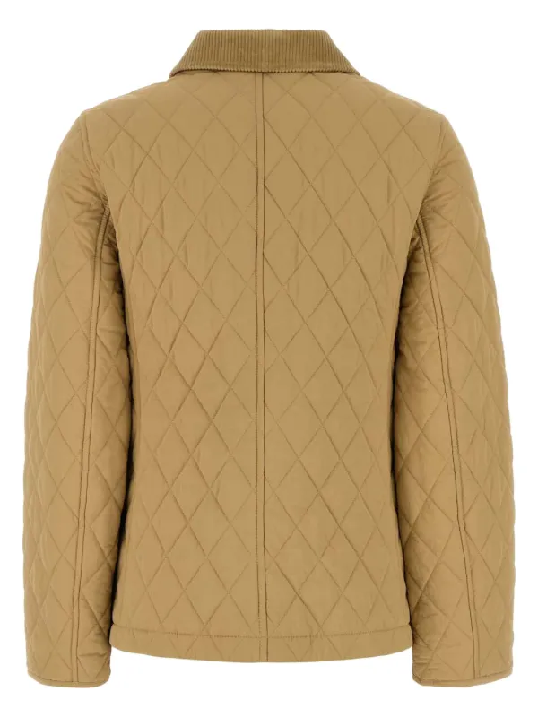 【関税込み】BURBERRY Quilted jacket Burberry Diamond Quilted Jacket | Saks Fifth Avenue