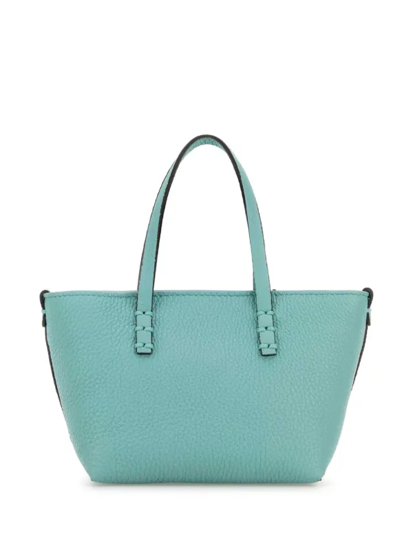 FENDI Mini Selleria Tote Bag Blue FARFETCH JO