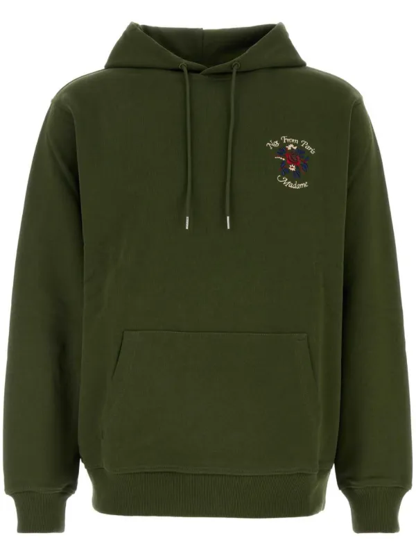 Tシャツ・カットソー DROLE DE MONSIEUR Men Hoodies GSW148 CO127LIGHTGREEN Green 25755969_55789935_600.jpg