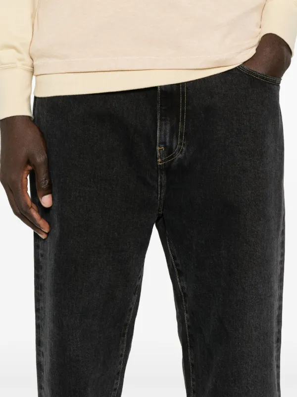Carhartt WIP Aaron Jeans | Black | FARFETCH Carhartt WIP Aaron Jeans | Black | FARFETCH