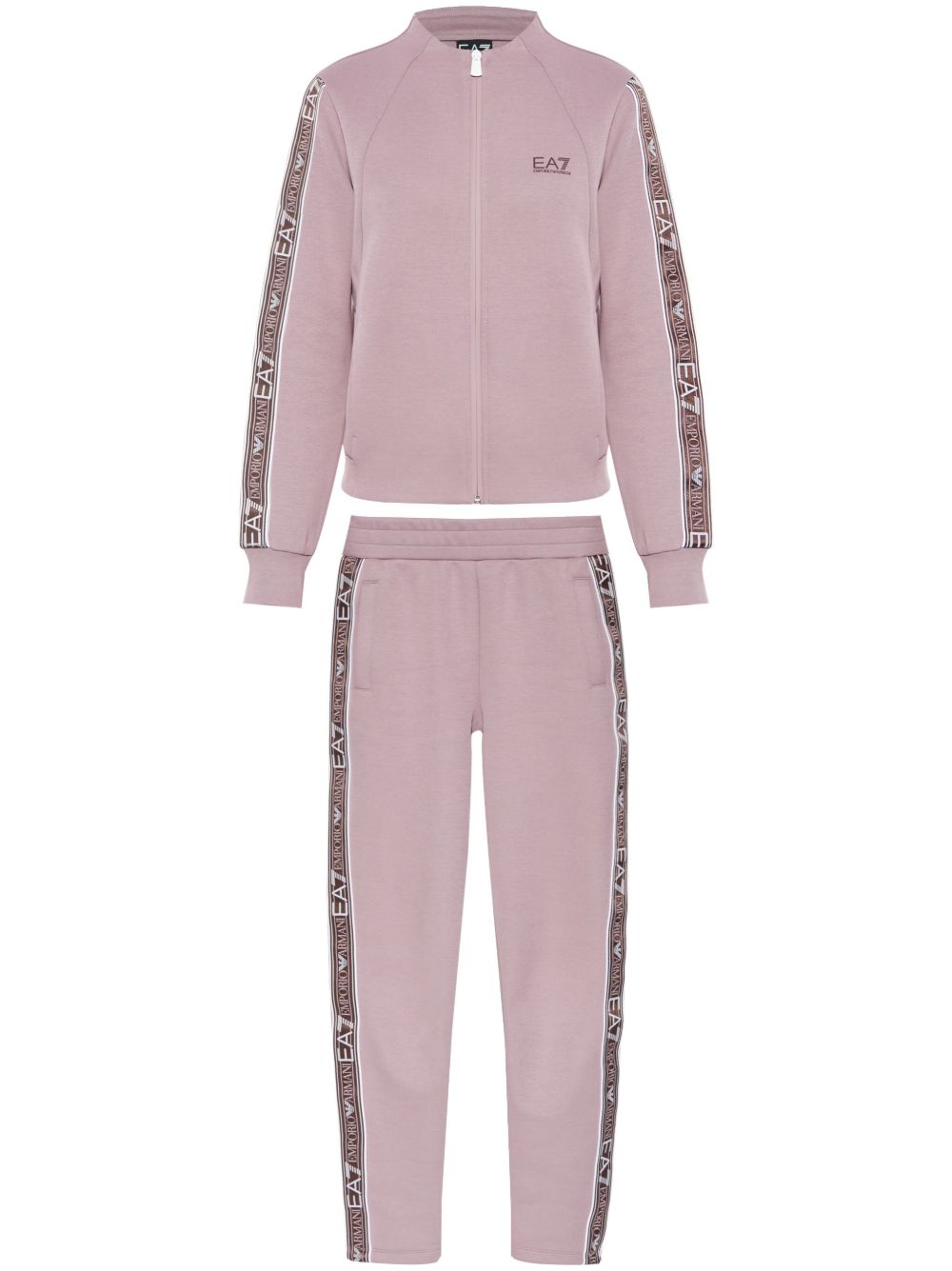 Ea7 Emporio Armani Trainingspak verfraaid met logo Roze