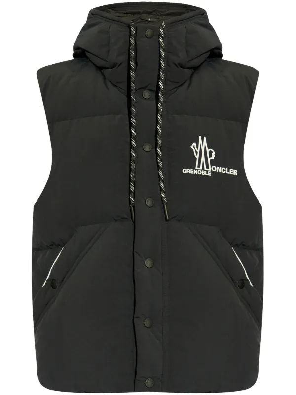 Moncler Grenoble Baldy Gilet Black FARFETCH HK