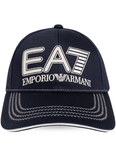 Ea7 Emporio Armani embroidered cap Women