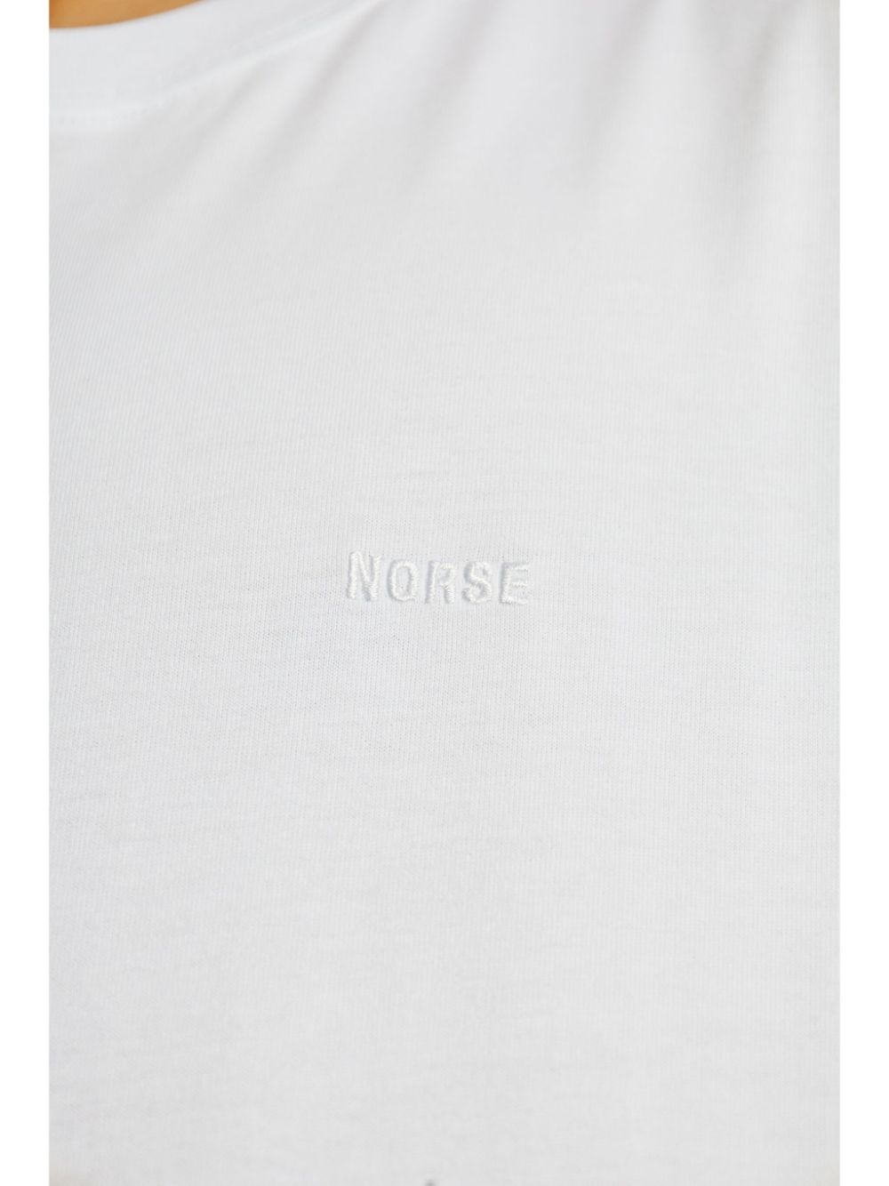 Shop Norse Projects Logo T-shirt In 白色