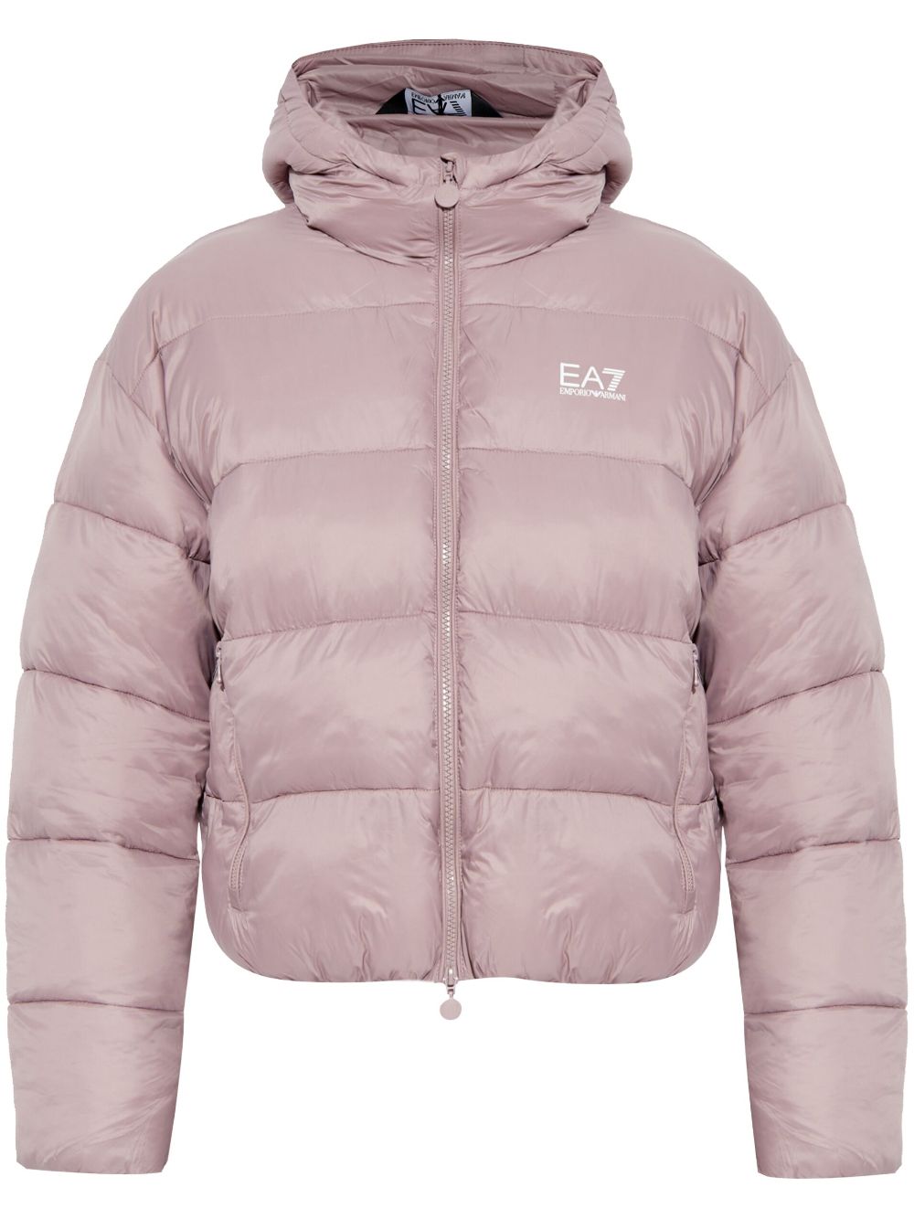 Ea7 Emporio Armani logo-embellished puffer jacket Women