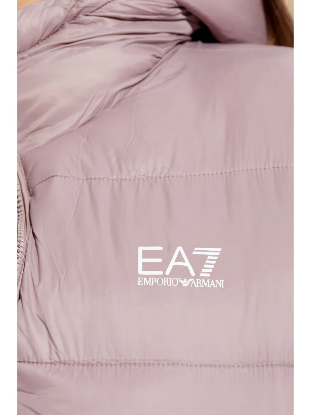 Ea7 Emporio Armani logo-embellished puffer jacket Women