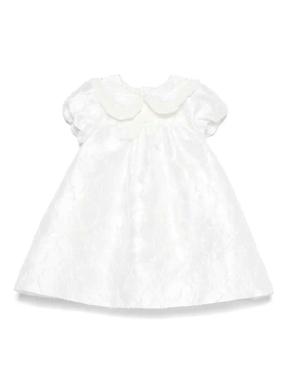 Image 1 of La Stupenderia floral-jacquard dress set