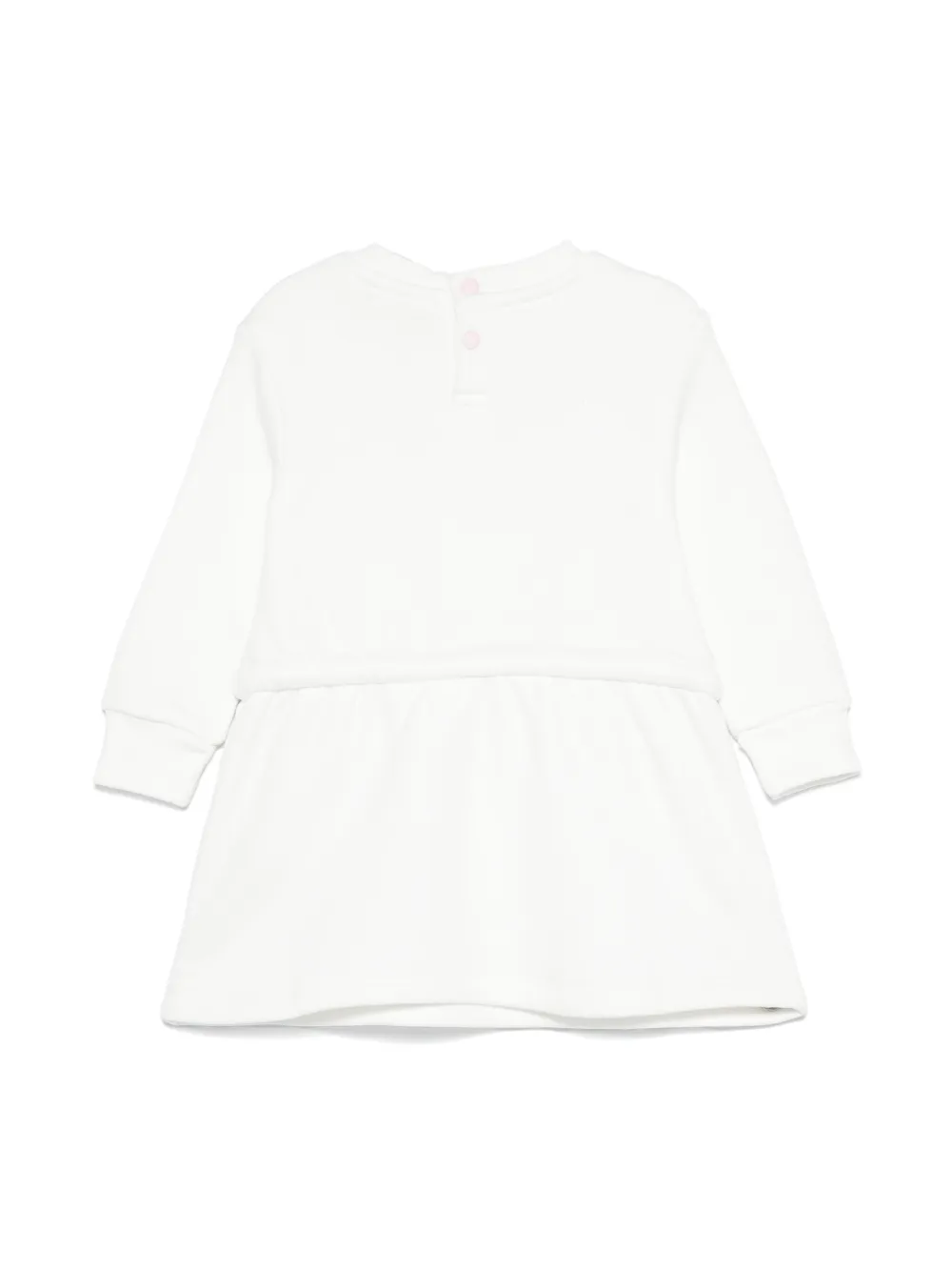 John Richmond Junior logo-print dress - Wit