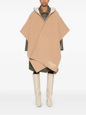 Fendi cape coat online