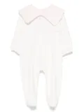 La Stupenderia piped-trim pajamas - White