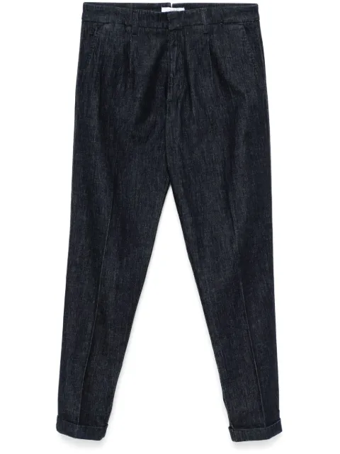 Cruna Calça jeans com detalhe de vinco
