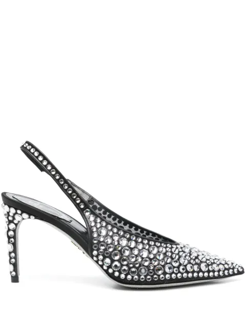 René Caovilla zapatillas Gilda con tacón de 105mm
