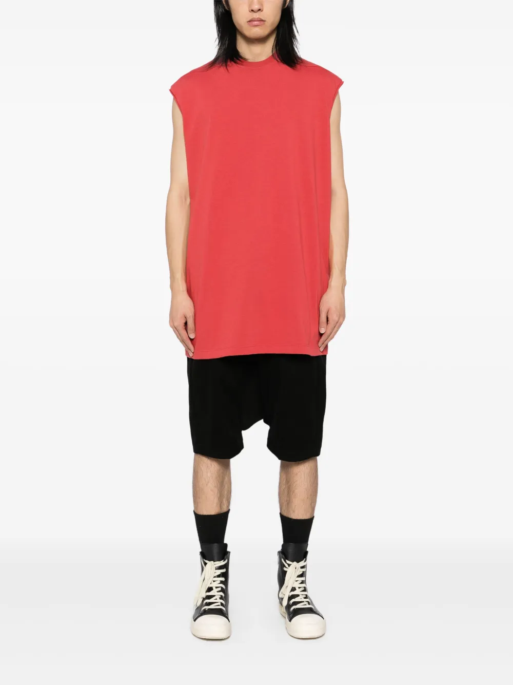 Rick Owens Oversized tanktop - Rood