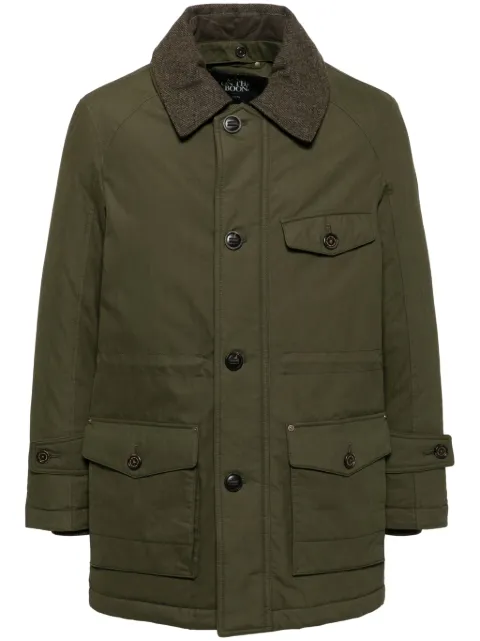Man On The Boon. chamarra capitonada con cuello removible