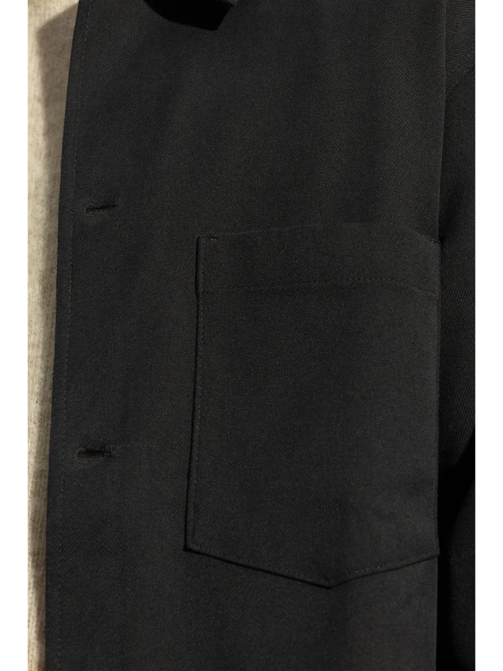 Norse Projects Carsten overhemd Zwart
