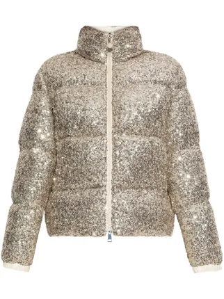 ＊MONCLER モンクレール＊PERLA ベージュ コントラストジャケット M Moncler Jaqueta Anternes Matelassê | Dourado | FARFETCH BR
