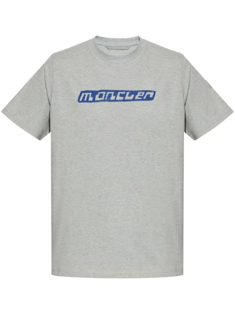 Moncler playera con logo estampado
