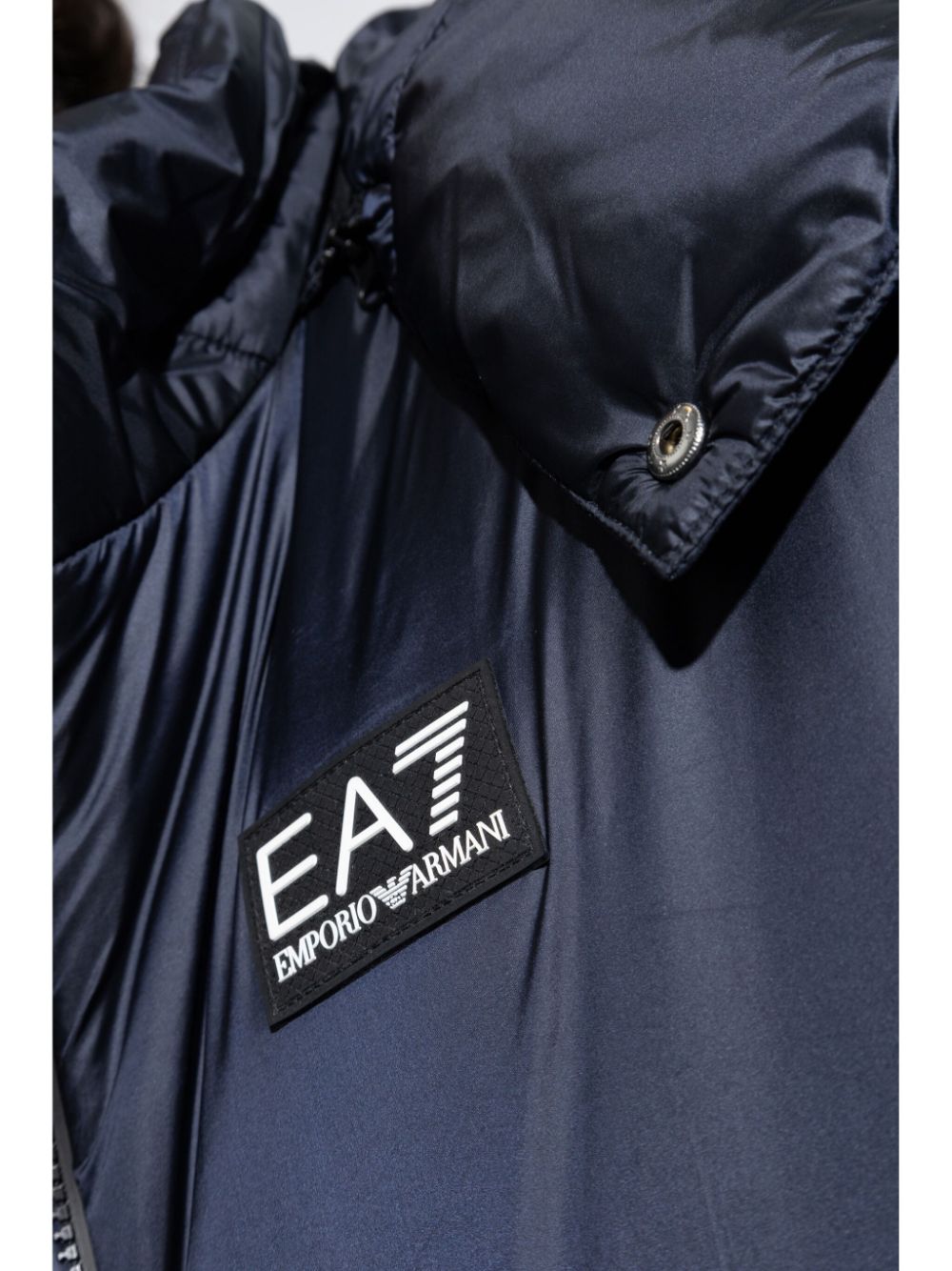 Ea7 Emporio Armani two-tone padded jacket Men