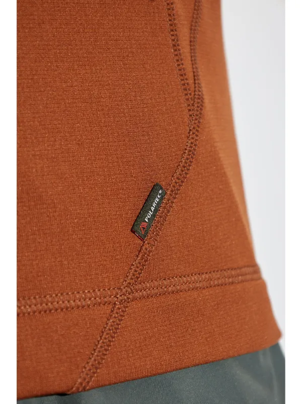 Moncler Grenoble Polartec half-zip Sweatshirt | Orange Moncler Grenoble Polartec half-zip Sweatshirt | Orange