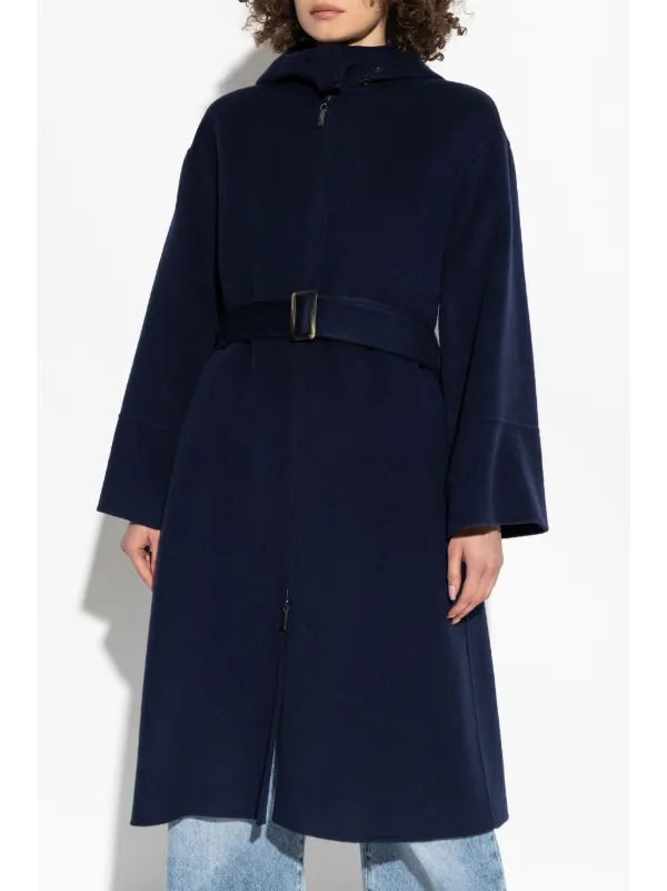 Armani blue coat hotsell