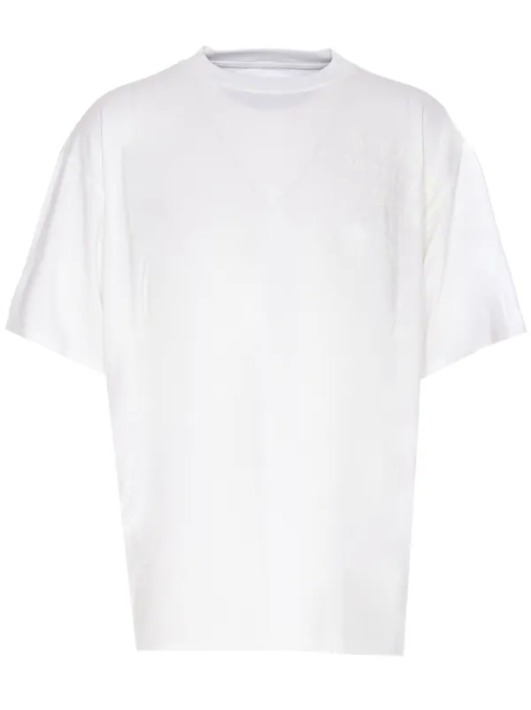 【関税込み】MM6 Maison Margiela ホワイト グラフィックTシャツ MM6 Maison Margielaのホワイト グラフィックTシャツがセール中