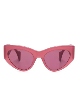 Jimmy Choo Eyewear Sol サングラス | ピンク | FARFETCH JP