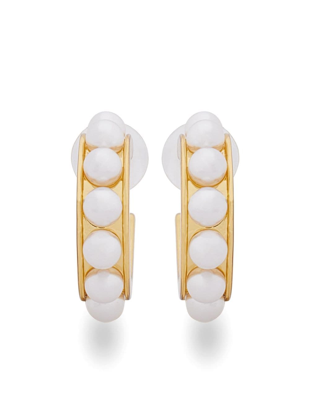 pearl detailed earrings