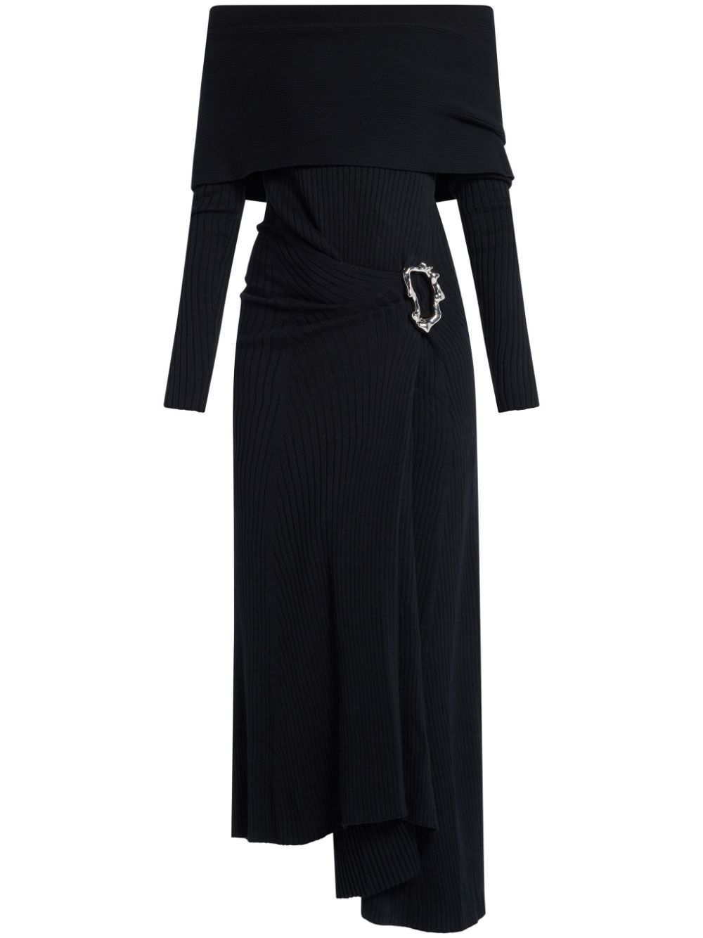 Anna Quan Phoebe midi dress - Black