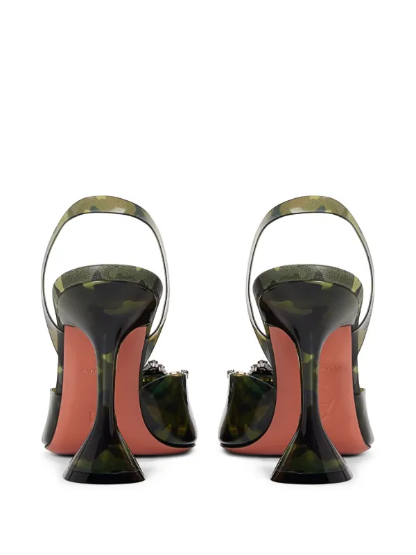 VIP【関税送料無料】希少 AMINA MUADDI PUMPS Amina Muaddi Ami 95MM Leather Pumps | Saks Fifth Avenue
