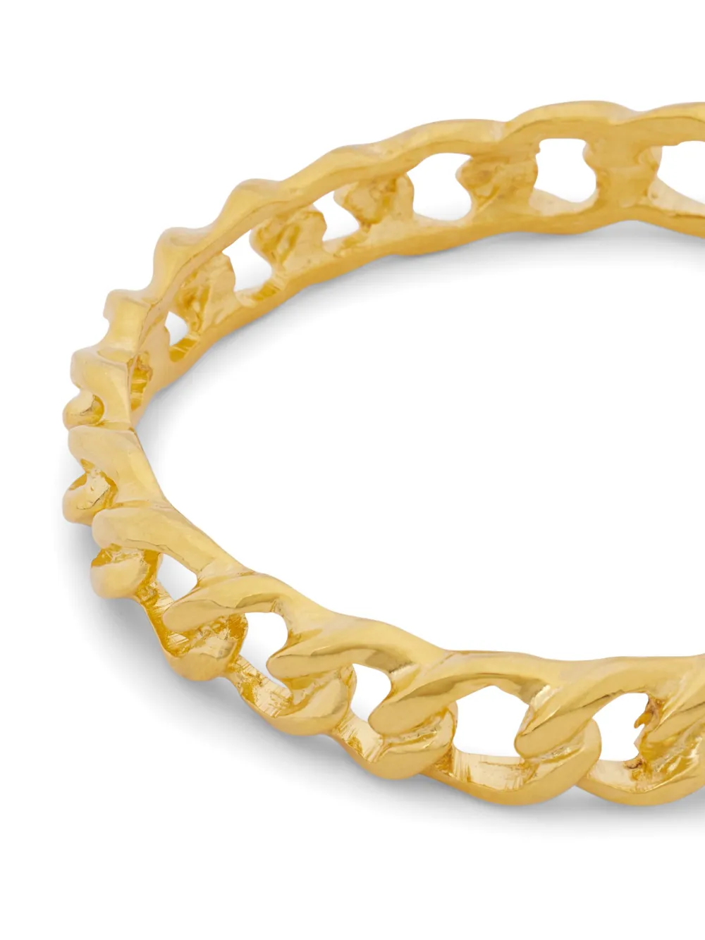 Kenneth Jay Lane chain bangle bracelet - Goud