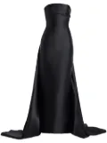 Solace London Tiffany strapless maxi dress - Black