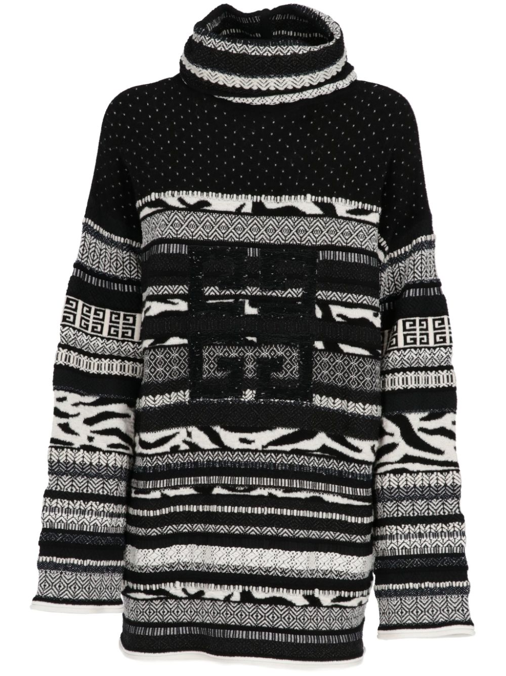 2010s patterned jumper