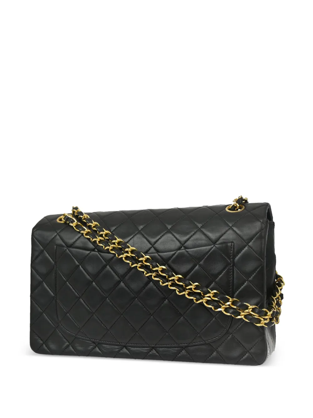 CHANEL Pre-Owned 1990 Single Flap schoudertas - Zwart