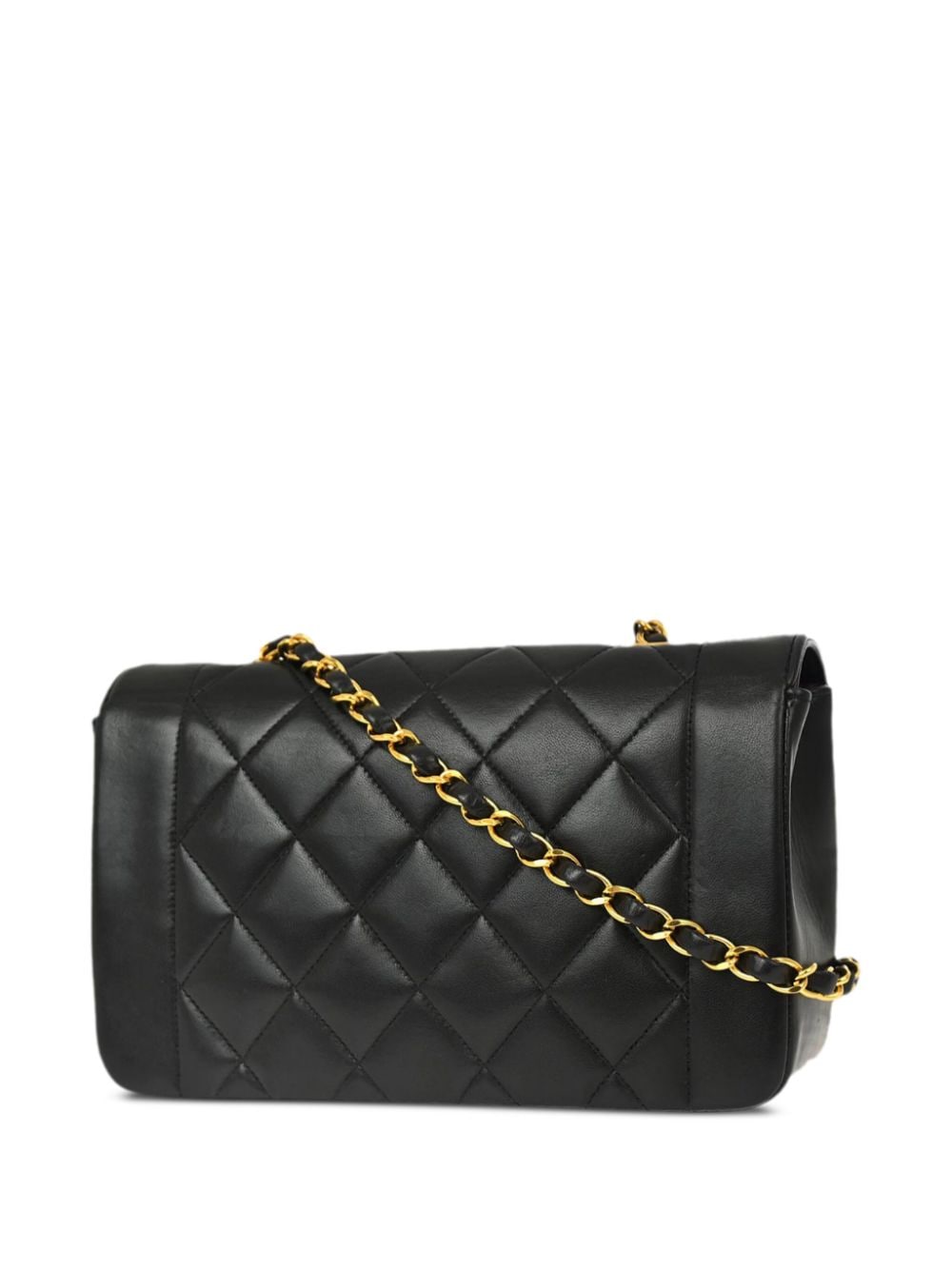 CHANEL Pre-Owned 1995 Diana kleine schoudertas - Zwart