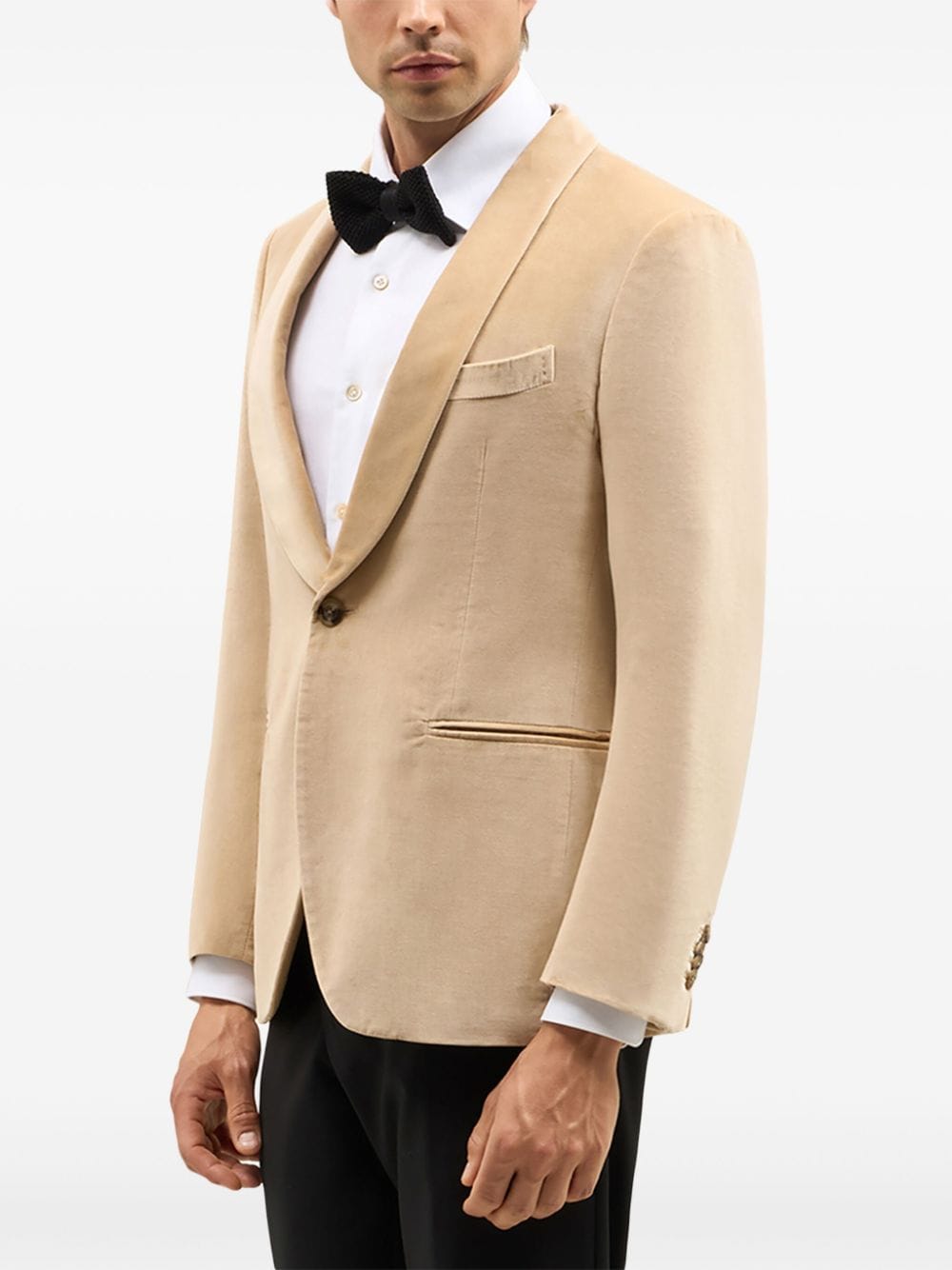 Boglioli Fluwelen blazer - Beige