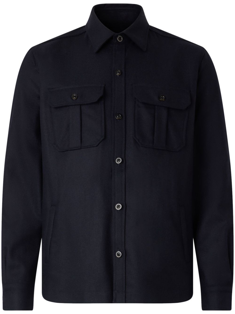 long-sleeved shirt jacket