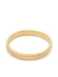 Kenneth Jay Lane textured bangle bracelet - Gold